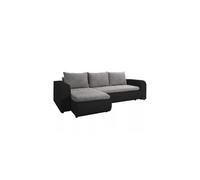 OLYMPIA FURNITURE Original Berlin Black/Grey Sofa - Universal Side Sofa Bed - Corner Sofa - Sofa Bed With Storage OLYMPIA FURNITURE Multicolor