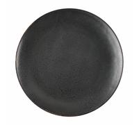 Olympia Fusion Round Black Coupe Plate 270mm (Pack of 4)