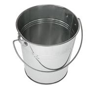 Olympia Galvanised Steel Mini Chip Bucket with Handle, 135mm