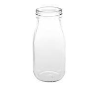 Olympia Glass Mini Milk Bottle 200Ml 7Oz Drinking Restaurant Glassware 12pc