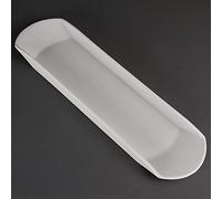 Olympia Gondola Platter in White Porcelain - Dishwasher Safe - 560 mm