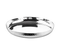 Olympia Hammered Stainless Steel Round Tray 260x35mm