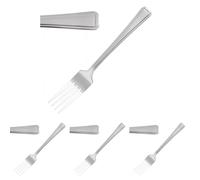 Olympia Harley Dessert Fork Set of 12 - Durable Stainless Steel, High Polish Finish, Magnetic Silverware D694 (Pack of 4)