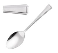 Olympia Harley Serving Soup Spoon Set (12 Pack)- Dinner and Table Silverware Spoons D692