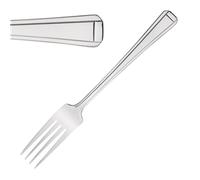 Olympia Harley Table Fork, 12 Pack - High Polish 18/0 Stainless Steel with Doubl