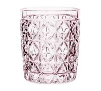 Olympia Havana Tumblers Pink 300ml (6 Pack) - Drinkware, Kitchen, Bar, Cocktail Glasses Set FU423