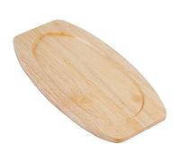 Olympia Hevea Wood Sizzler Platter Display Stand, 20x315x170mm