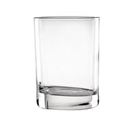 Olympia Hi Ball Tumblers 170ml Glasswasher Safe, Pack of 12, Clear, 170 ml | Rolled edges provide reliable chip resistance while a weighty base ensures long-lasting durability for daily commercial use.