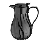 Olympia Insulated Swirl Jug Black 1.2L