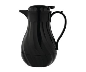 Olympia Insulated Swirl Jug Black 2Ltr - GL970