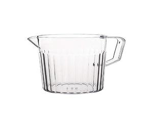 Olympia J900 Kristallon Clear Polycarbonate Plastic Jug 0.9 Litre (30 ounce) | Reusable and Virtually Unbreakable