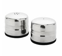 Olympia Jumbo Salt and Pepper Shaker Set Made of Stainless Steel 60x70mm