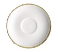 Olympia Kiln 340ml Cup Saucer Chalk 160mm (Pack of 6)