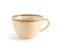 Olympia Kiln Cappuccino Cup Sandstone 340ml (Pack of 6) - GP332