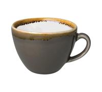 Olympia Kiln Cappuccino Cups Smoke 230ml (Pack of 6) - HC390