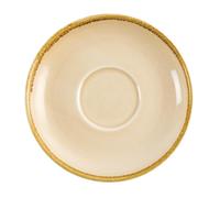 Olympia Kiln Cappuccino Saucer Sandstone 160mm (Pack of 6) - GP333
