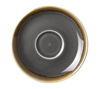 Olympia Kiln Cappuccino Saucer Smoke 140mm (6 Pack)