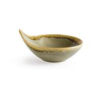 Olympia Kiln Dipping Pot Moss 70Ml 246Oz Handled Serving Dishes Bowl 12pc