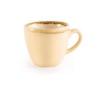 Olympia Kiln Espresso Coffee Cups 85ml / 3oz (Pack of 6), Sandstone Coloured Vitrified Porcelain, Chip Resistant, Microwave / Dishwasher Safe, Fits Saucers: GP239, GP345, GP361, GP477 | GP328