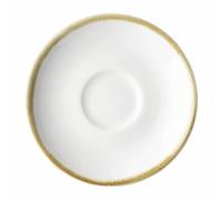 Olympia Kiln Espresso Cup Saucer Chalk 115mm (Pack of 6)