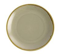 Olympia Kiln Moss Round Coupe Plate - 280mm 11" (Box 4)