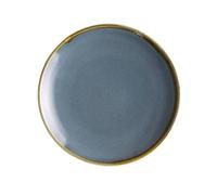Olympia Kiln Ocean Coupe Plates 180mm (6 Pack) - Dinnerware Set, Oven and Dishwasher Safe, Hand-Painted FA026