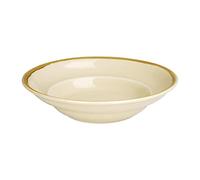 Olympia Kiln Porcelain Pasta Bowls Sandstone 250mm, Pack of, Cream, 250 mm