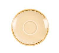 Olympia Kiln Porcelain Triangular Plates 280mm, Bark, Pack of 4