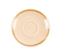 Olympia Kiln Porcelain Triangular Plates 280mm, Bark, Pack of 4 | Features a reactive glaze and edge chip warranty protection, plus dishwasher safe care for quick cleaning.