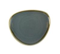 Olympia Kiln Triangular Side Plate Ocean 165mm (6 Pack) - Porcelain Dinnerware Set, Microwave, Dishwasher Safe GP341