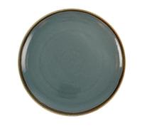 Olympia Kiln Round Plates Ocean 280mm Dishwasher Safe, Pack of 4