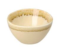 Olympia Kiln Sandstone Round Dipping Pot 68mm 50ml, Pack of 12, 68X38mm | Reactive glaze finish resists moisture absorption, while edge chip warranty protection guarantees busy catering durability.