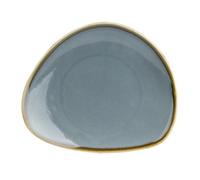 Olympia Kiln GP342 Triangular Plate Ocean, 230 mm (Pack of 6)