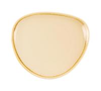 Olympia Kiln Triangular Side Plate Sandstone 165mm (Pack of 6) - GP325