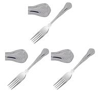 Olympia Kings Cutlery Table Forks (Pack of 36), 205(L) mm, 18/0 Stainless Steel, High Polished Finish, Dishwasher Safe, Table Dining Forks, Restaurants Pubs Bars Bistros Cafés or Home Use | D683