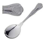 Olympia Kings Soup Spoon in Silver Made of 18 / 0 Stainless Steel