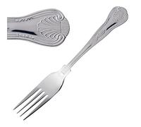 Nisbets Table Fork Olympia D683 – 207mm 18/0 Stainless Steel – 12x Kings