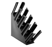 Olympia Kristallon Cup Holder 4-Slots Polypropylene Black, 300x380x460mm