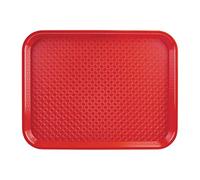 Olympia Kristallon Foodservice Tray Red - 350x450mm