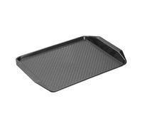 Olympia Kristallon Handled Fast Food Tray Black 435x305mm