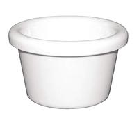 Olympia Kristallon Melamine Plain Ramekins 1.5oz (Pack of 12), White