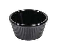 Olympia Kristallon Melamine Ramekin Black - 2oz (Box 12)