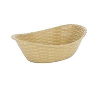 Olympia Kristallon Oval Polypropylene Basket - 215x160mm 8 1/2x6 1/4"