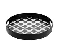Olympia Kristallon PC Round Non Slip Tray with Handles 300mm
