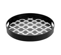 Olympia Kristallon PC Round Non Slip Tray with Handles 300mm
