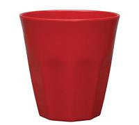 Olympia Kristallon Plastic Tumblers Set 290 ml/10 oz (Pack of 6), Red, Virtually Unbreakable Cups, Dishwasher Safe, CR343