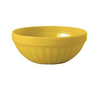 Olympia Kristallon Polycarbonate Bowl 190ml, Yellow, Pack of 12 | Shatterproof PC construction handles heavy commercial use while the smooth interior ensures quick, easy cleanup.