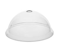 Olympia Kristallon Polycarbonate Domed Plate Cover Round 30cm - Cover For Food, Dish Covers, Transparent Lids, Dishwasher Safe DP792
