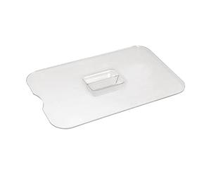 Olympia Kristallon Polycarbonate Flat Notched Lid, Small Salad Crock