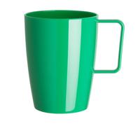 Olympia Kristallon Polycarbonate Handled Beakers Green 284ml (Pack of 12) - CE28